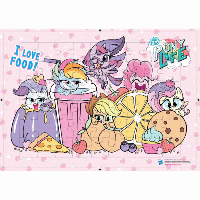 จิ๊กซอว์ MY LITTLE PONY 54 ชิ้น I LOVE FOOD!